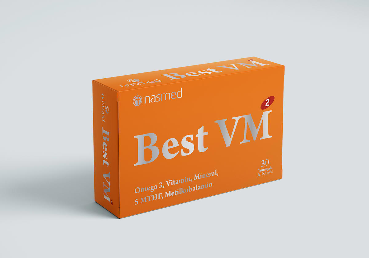 Nasmed Omega 3 Aromasız Kadın Vitamin 30 Adet