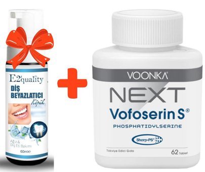 Fırat Kozmetik E2'Quality Sade Unisex Vitamin 62 Tablet