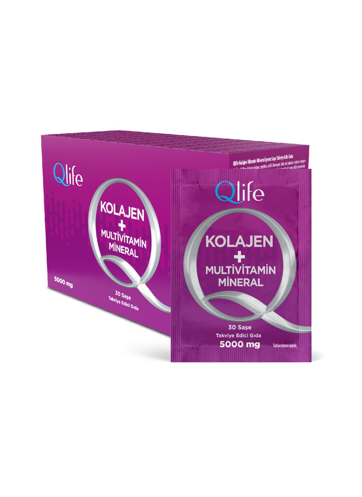 Qlife Sade Unisex Vitamin 30 Şase