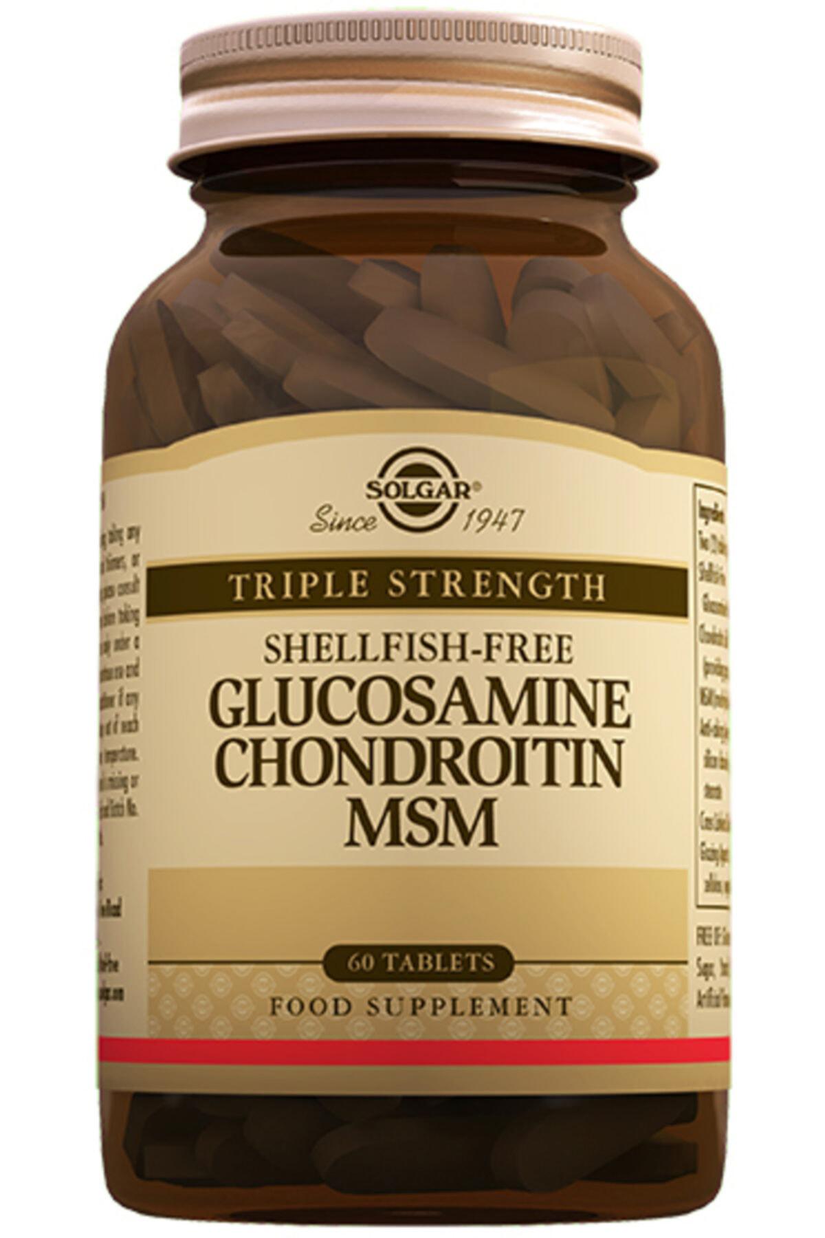 Solgar Glucosamine Sade Unisex Vitamin 60 Tablet