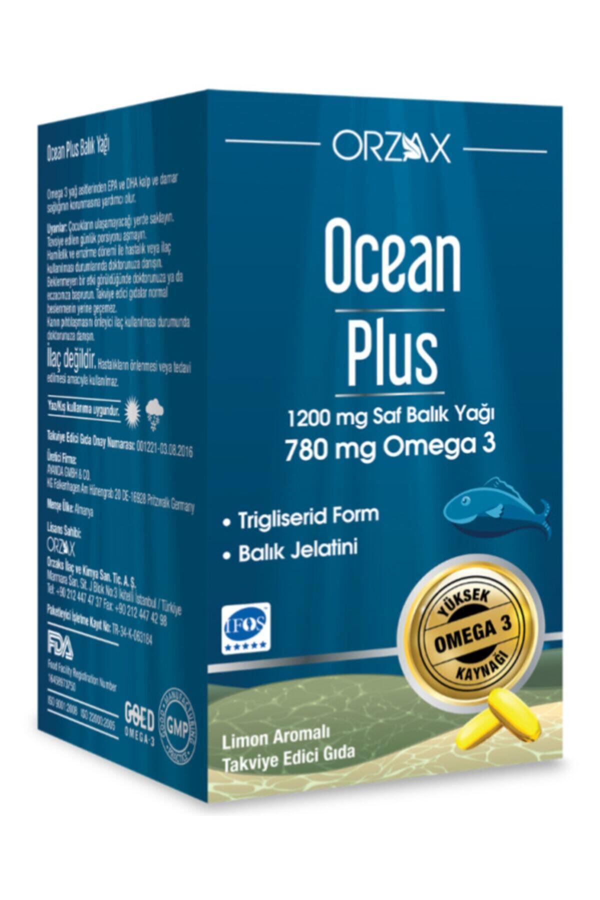 Ocean Orzax Aromalı Unisex Vitamin 50 Tablet