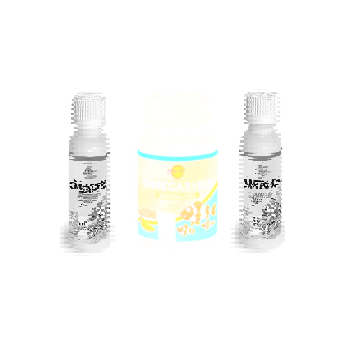 Force Nutrition Omega3+D3 Aromasız Çocuk Vitamin 100 Kapsül