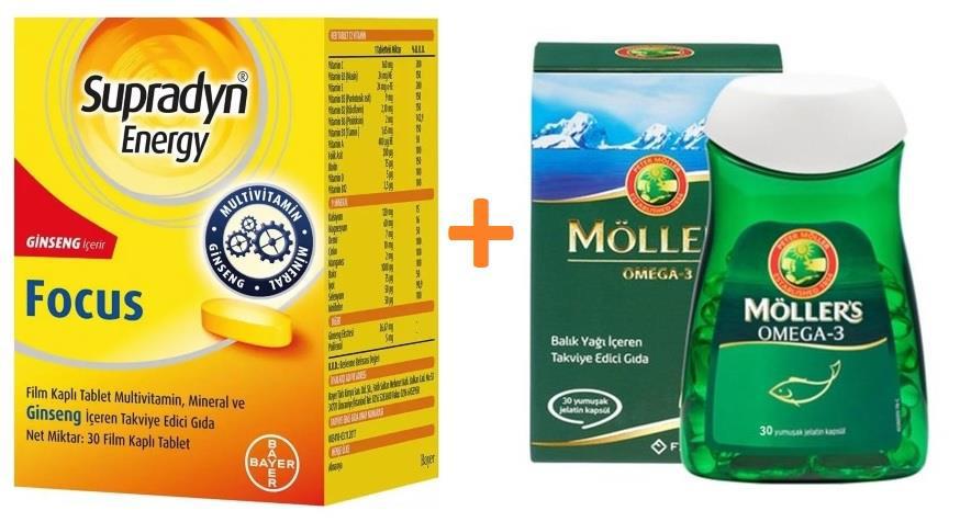 Supradyn Kalsiyum Aromasız Unisex Vitamin 30 - 30 Tablet