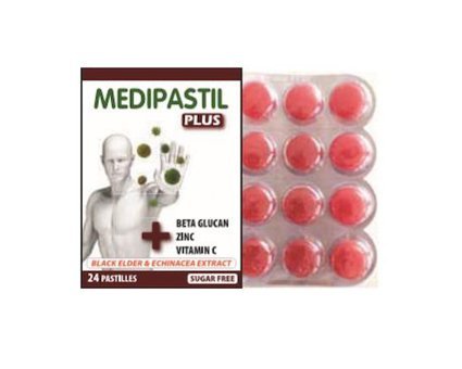 Fırat Kozmetik Medipastil Plus Sade Unisex Vitamin 24 Tablet