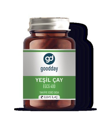 Goodday Yeşil Çay 400 Egcg Aromasız Unisex Vitamin 60 Kapsül