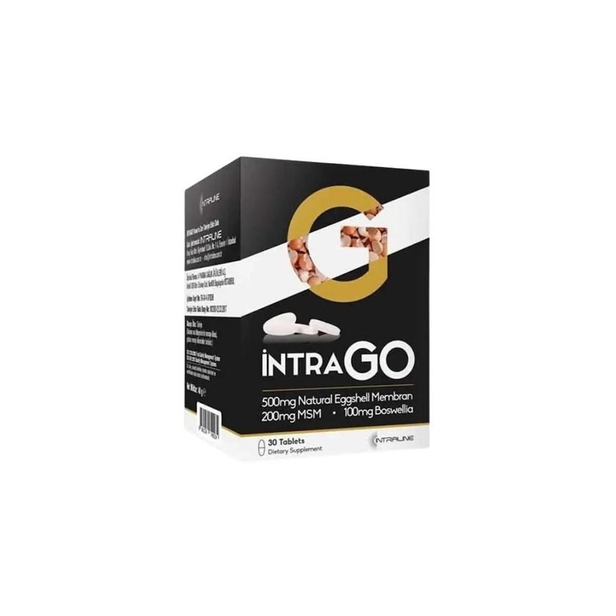 Intraline Intrago Aromasız Unisex Vitamin 30 Tablet