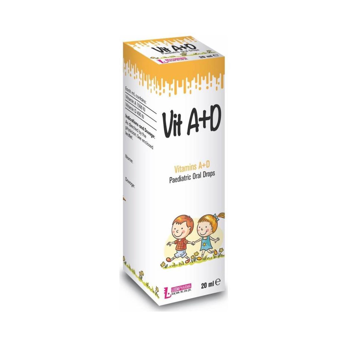 Ledapharma A+D Vitamin Aromasız Unisex 20 ml