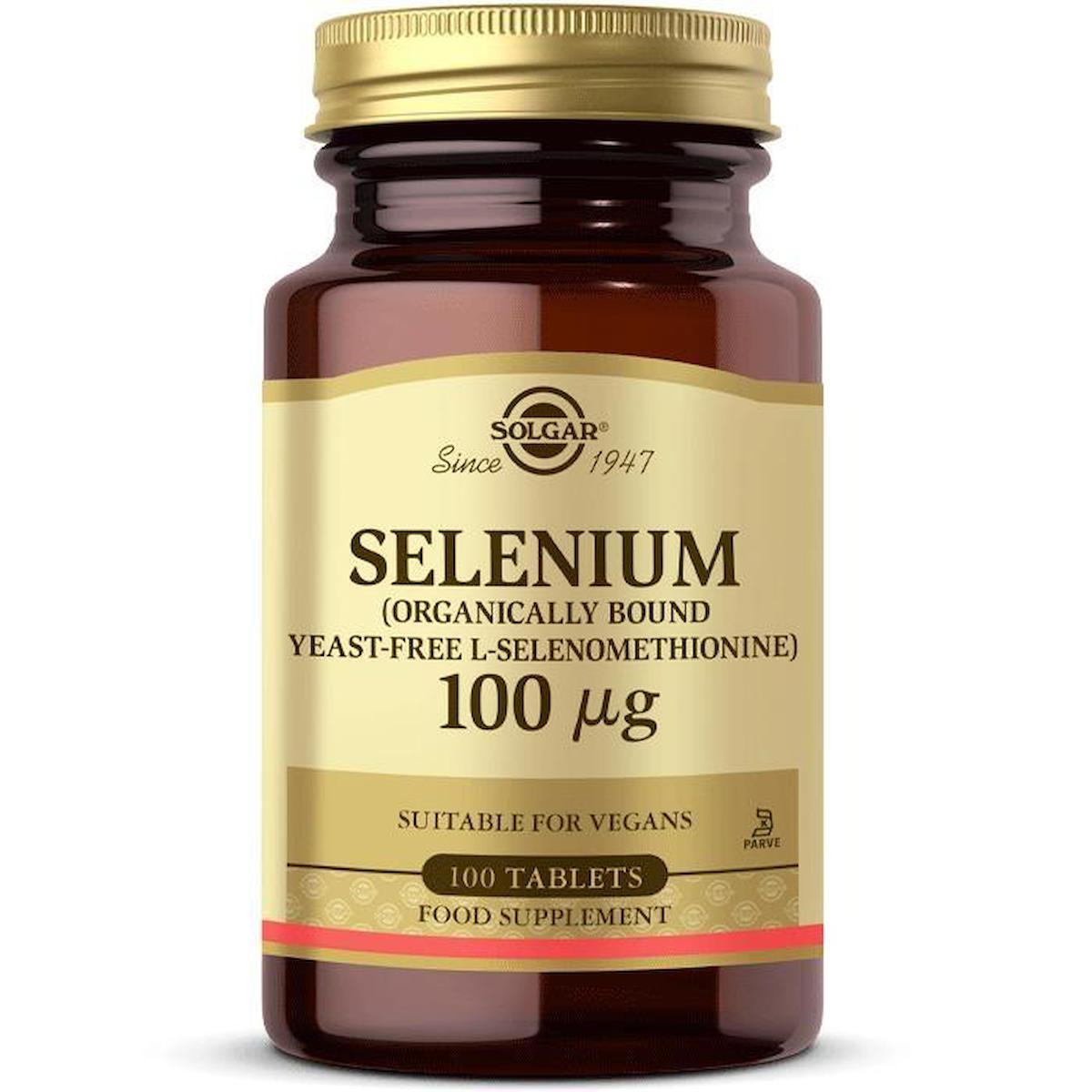 Solgar Seleno-6 Aromasız Unisex Vitamin 100 Tablet