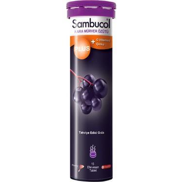 Sambucol Çinko Aromalı Unisex Vitamin 15 Tablet