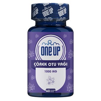 One Up Çörek Otu Yağı Aromasız Unisex Vitamin 60 Tablet