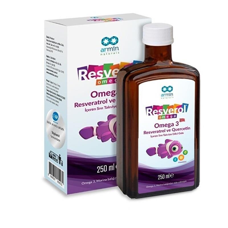 Armin Resveratrol Aromalı Unisex Vitamin 250 ml