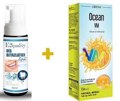 Fırat Kozmetik E2'Quality Portakal Unisex Vitamin 150 ml