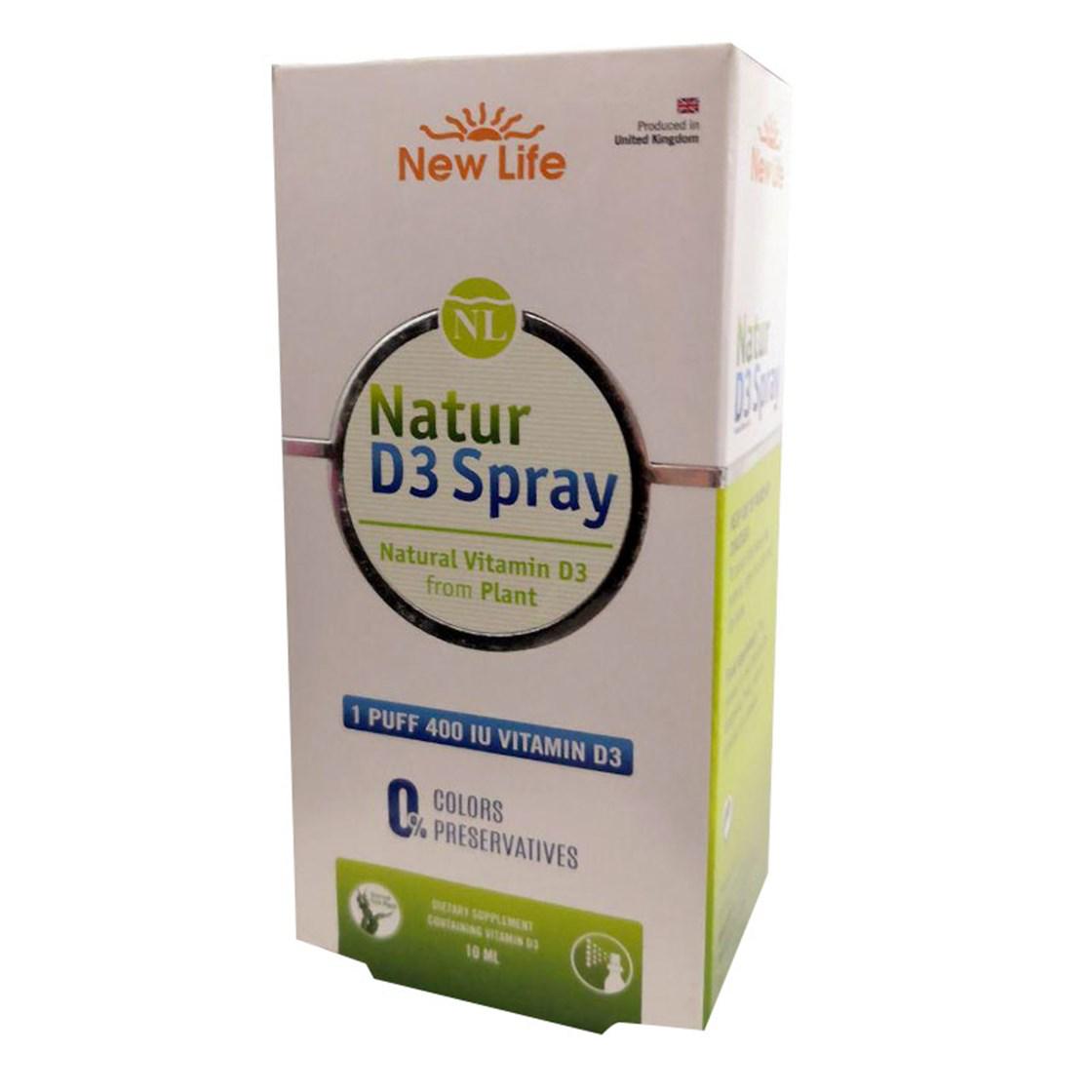 Newlife Kalsiyum Sade Unisex Vitamin 10 ml
