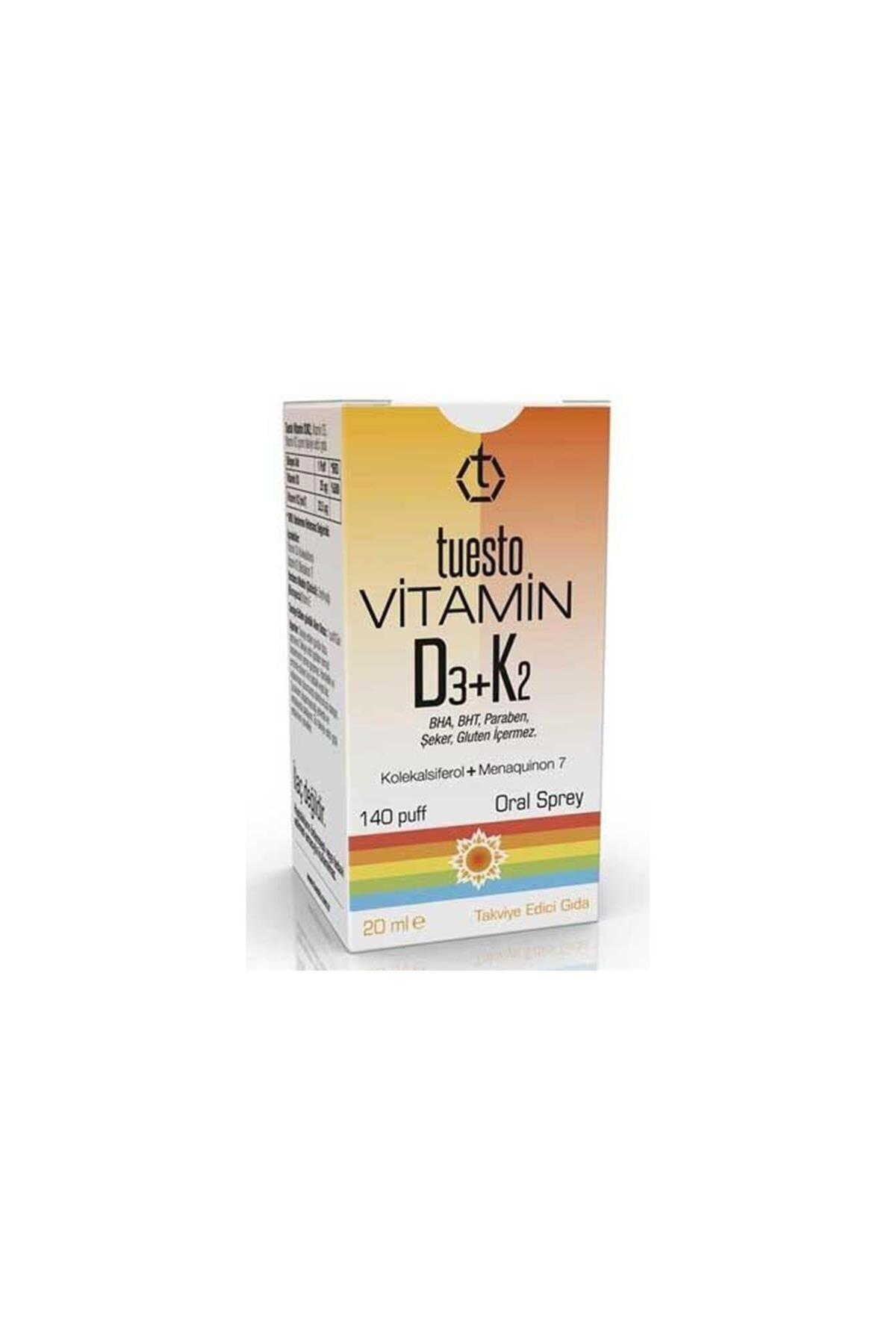 Tuesto Vitamin D3 Aromasız Unisex 20 ml
