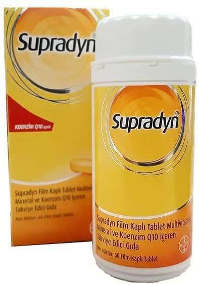 Supradyn Kalsiyum Aromalı Unisex Vitamin 60 Tablet