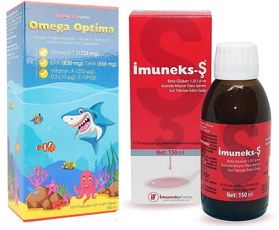 Imuneks Imuneks A - D3 - E Aromasız Unisex Vitamin 150 ml