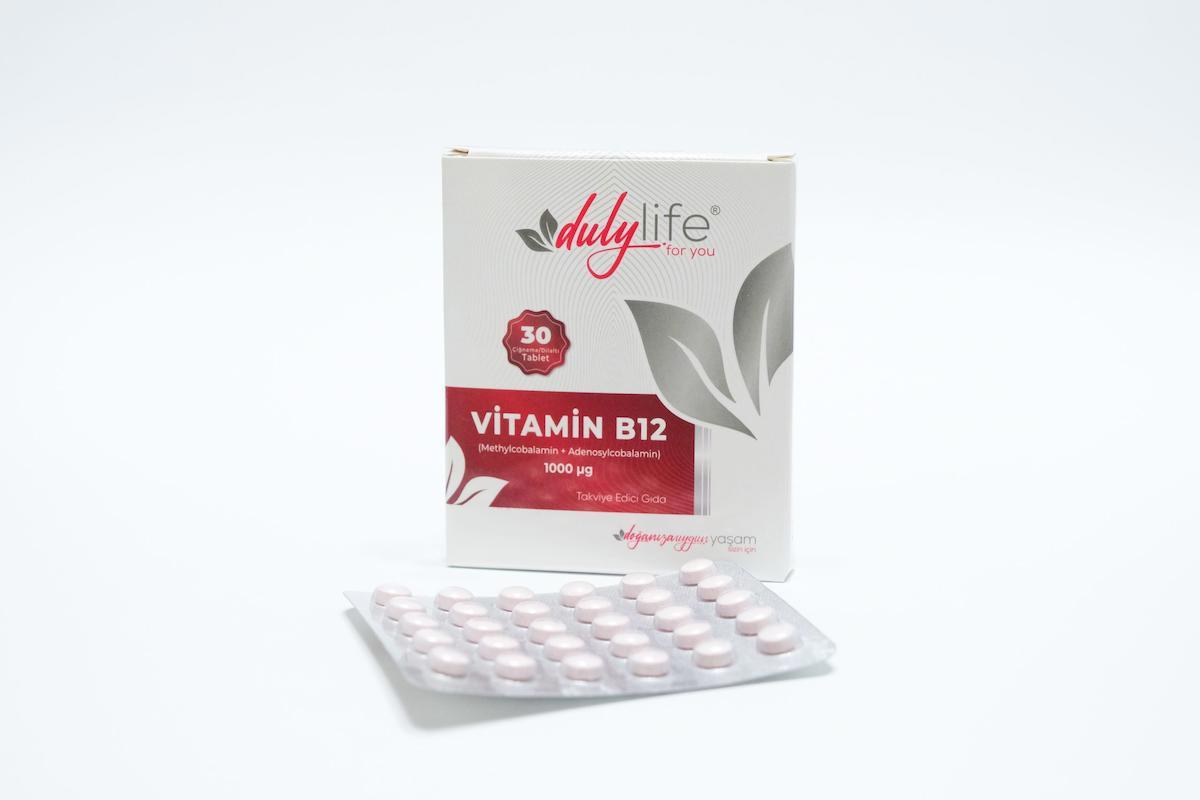Dulylife Vitamin B12 Sade Unisex 30 Tablet