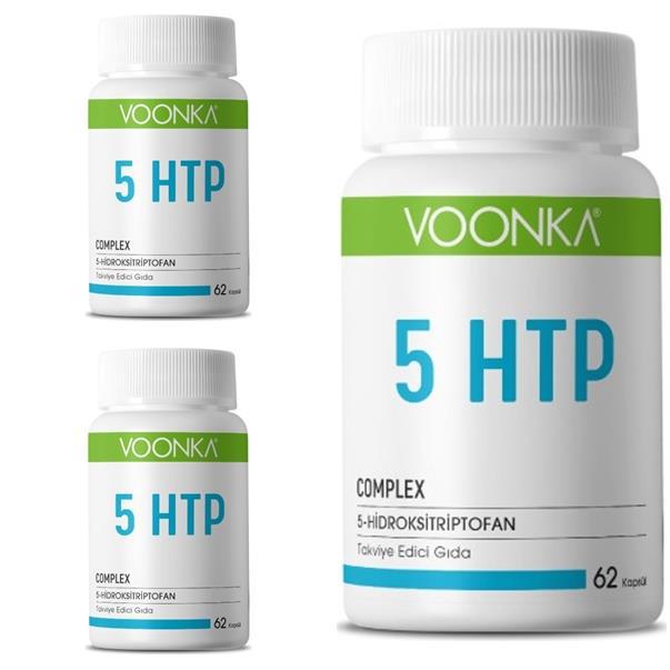 Voonka 5 Htp Sade Unisex Vitamin 3x62 Kapsül