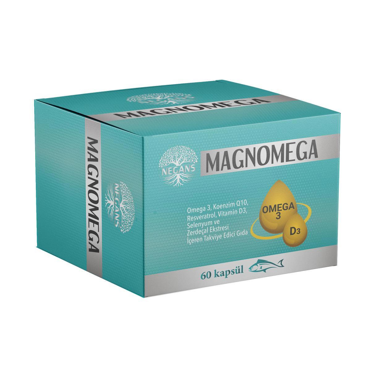 Negans Magnevıxon Sade Unisex Vitamin 60 Kapsül