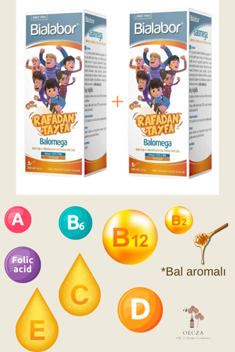 Bialabor Omega 3 Aromalı Çocuk Vitamin 2x200 ml