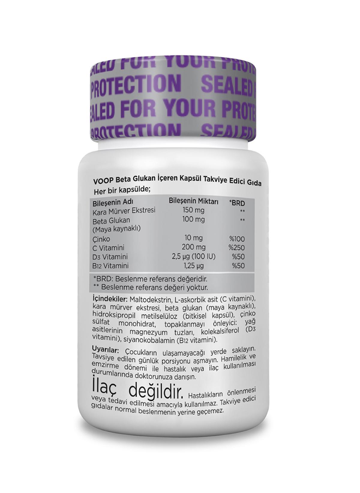 Qlife Çinko Aromalı Unisex Vitamin 30 Kapsül