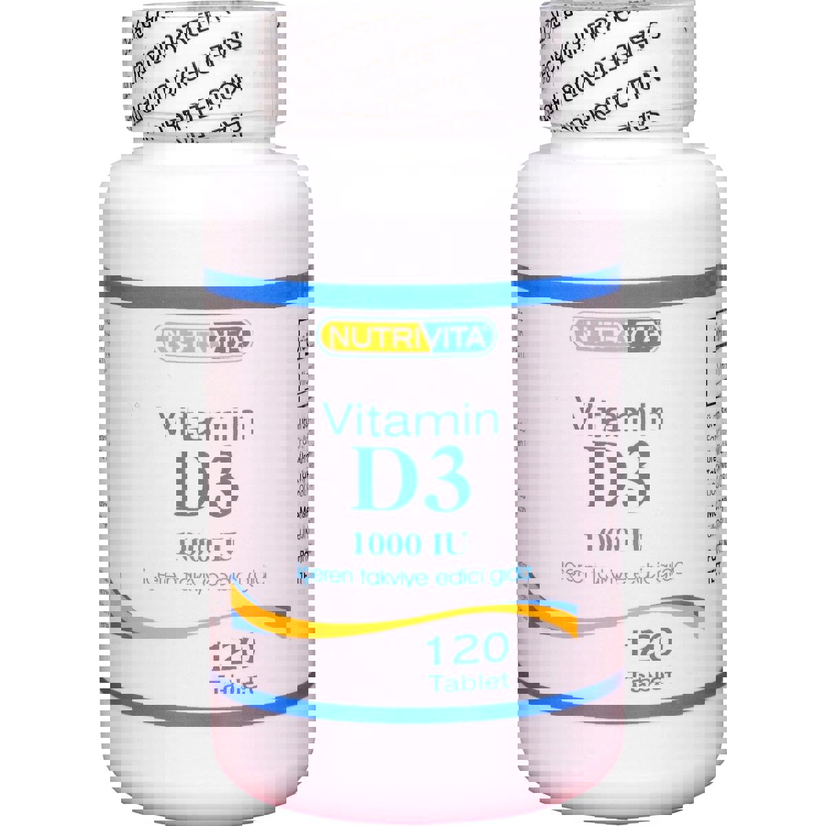 Nutrivita Nutrition Vitamin D3 Sade Unisex 120 Tablet