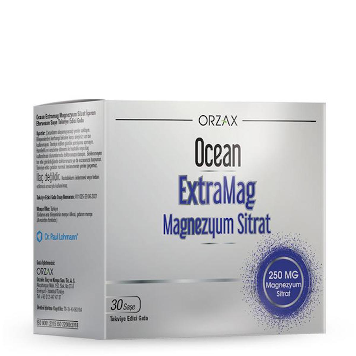 Ocean Magnezyum Unisex Vitamin 30 Şase
