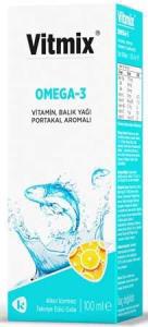 Vitmix Omega 3 A Aromalı Unisex Vitamin 100 ml