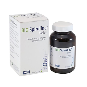 Assos Bio Spirulina Sade Unisex Vitamin 240 Kapsül