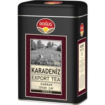Doğuş Karadeniz Export Metal Kutu Dökme Çay 3000 gr