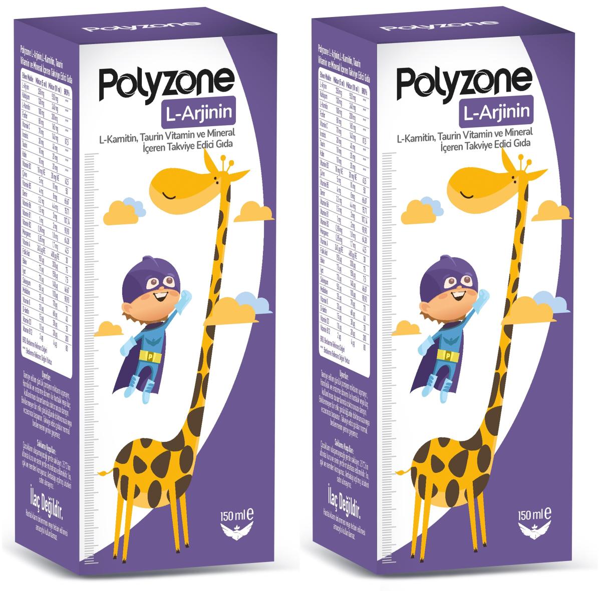 Convıta Polyzone Sade Çocuk Vitamin 2x150 Tablet