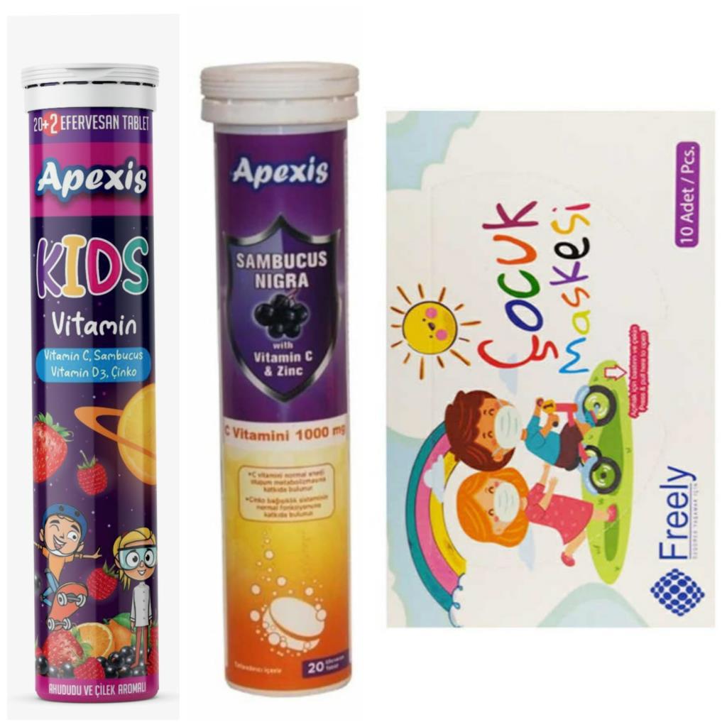 Apexis Sambucus Sade Çocuk Vitamin 20 Tablet