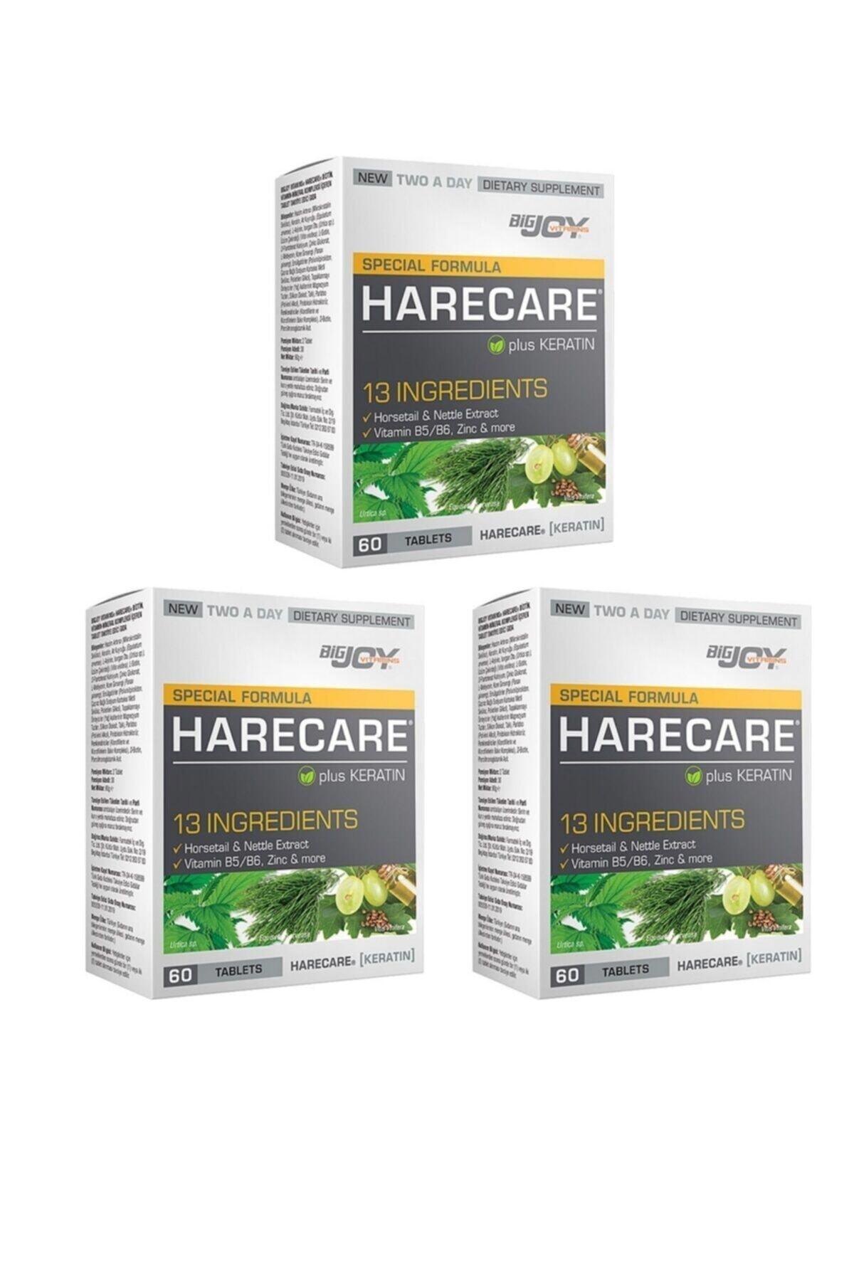 Bigjoy Vitamins Special Formula Harecare Aromalı Unisex Vitamin 3x60 Tablet