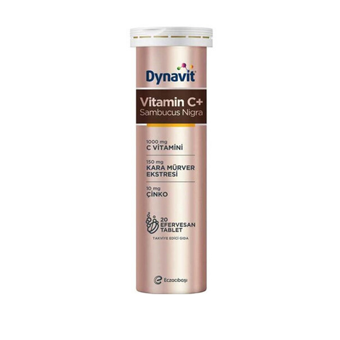 Eczacıbaşı Dynavit Sambucus Sade Unisex Vitamin 20 Tablet