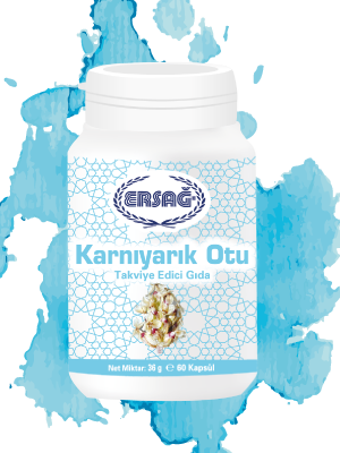 Ersağ Karnıyarık Otu Sade Unisex Vitamin 60 Kapsül