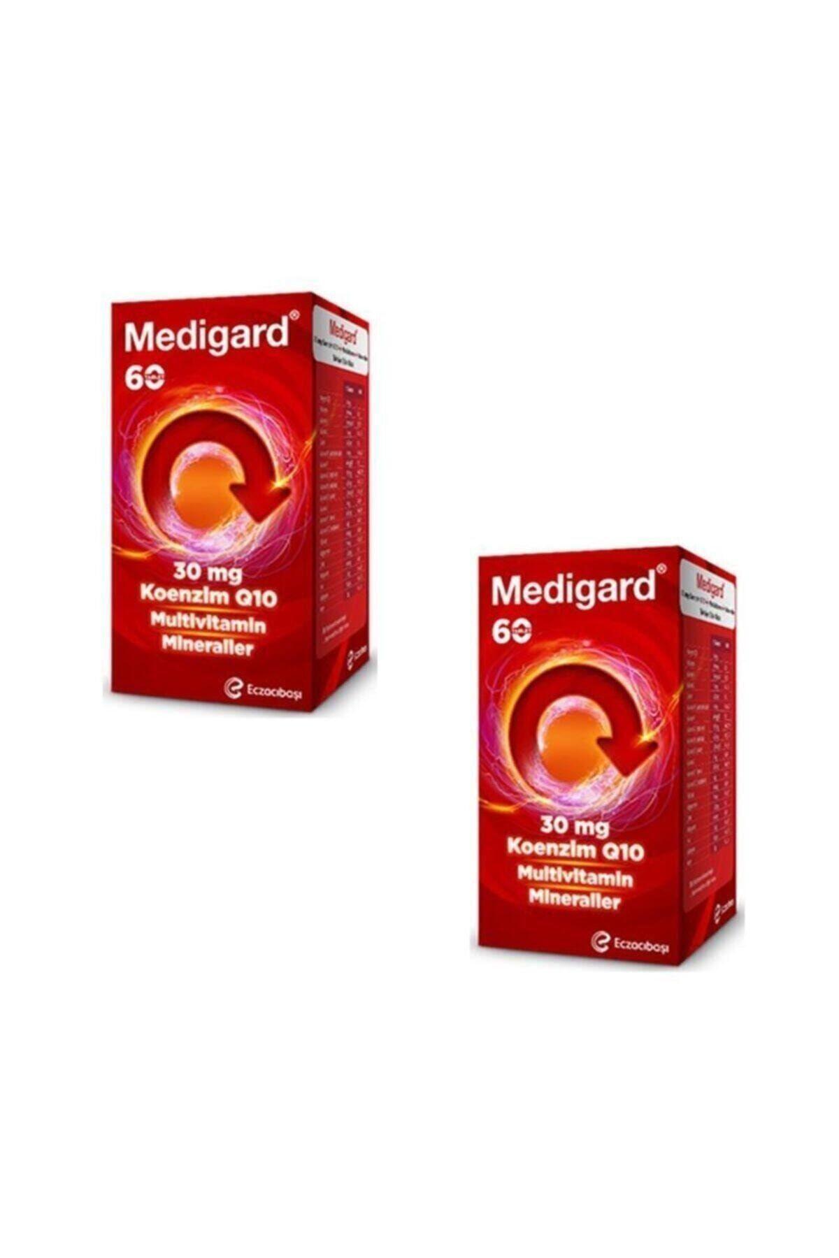 Medigard Koenzim Q10 Aromasız Unisex Vitamin 2x60 Tablet