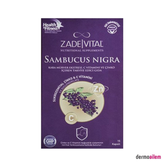Zade Vital Sambacus Aromalı Unisex Vitamin 15 Kapsül
