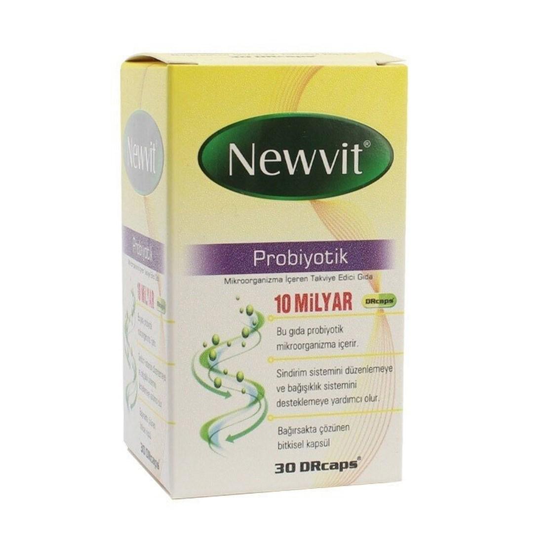 Newvit Coenzqh Sade Unisex Vitamin 30 Kapsül