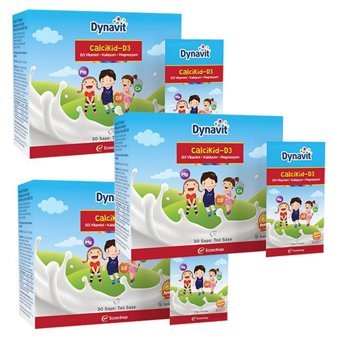 Dynavit Calcikid-D3 Aromalı Çocuk Vitamin 3x30 Tablet
