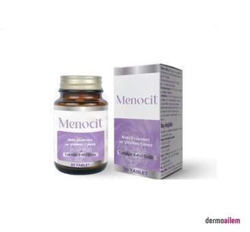 Aymed İlaç Menocit Sade Unisex Vitamin 30 Tablet