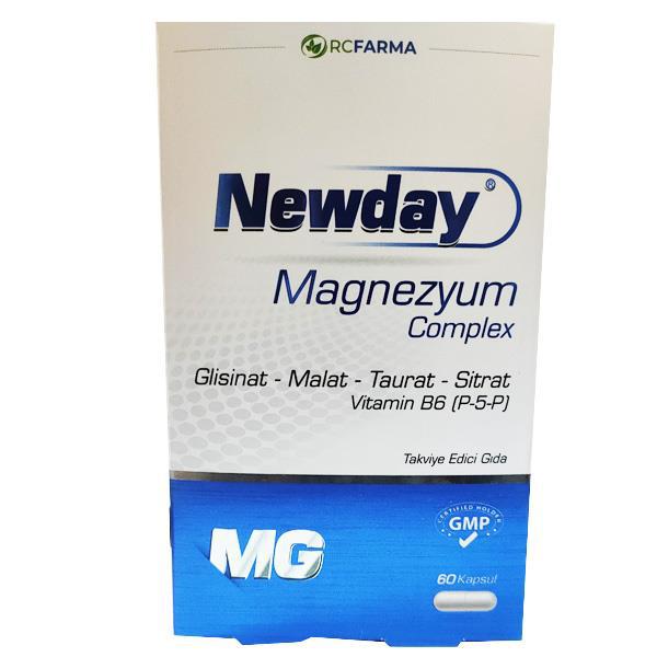 Rc Farma Magnezyum Sade Unisex Vitamin 60 Kapsül