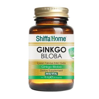 Shiffa Home Ginkgo Aromasız Unisex Vitamin 30 Kapsül