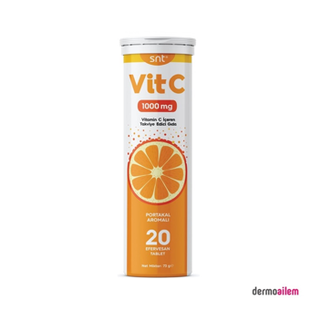 Santasya C Vitamini Aromalı Unisex 20 Tablet