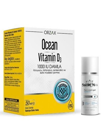 Ocean Orzax Aromasız Unisex Vitamin 50 ml