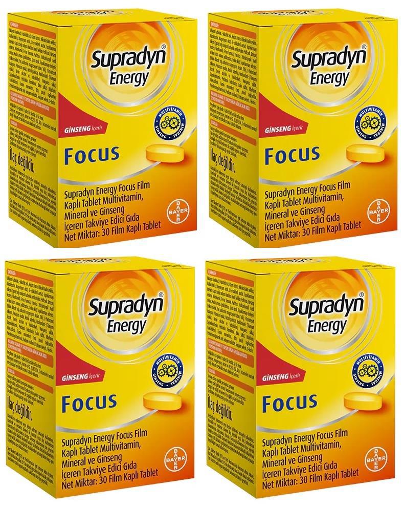 Supradyn Kalsiyum Aromasız Unisex Vitamin 4x30 Tablet