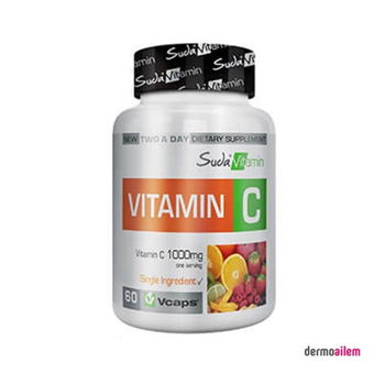Suda Vitamin Vitamin E Aromalı Unisex 60 Tablet