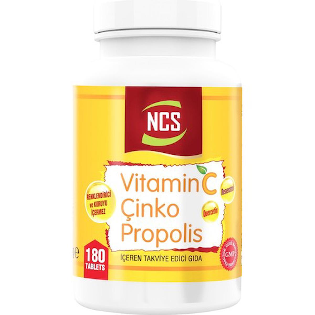 Ncs Çinko Sade Çocuk Vitamin 180 Tablet