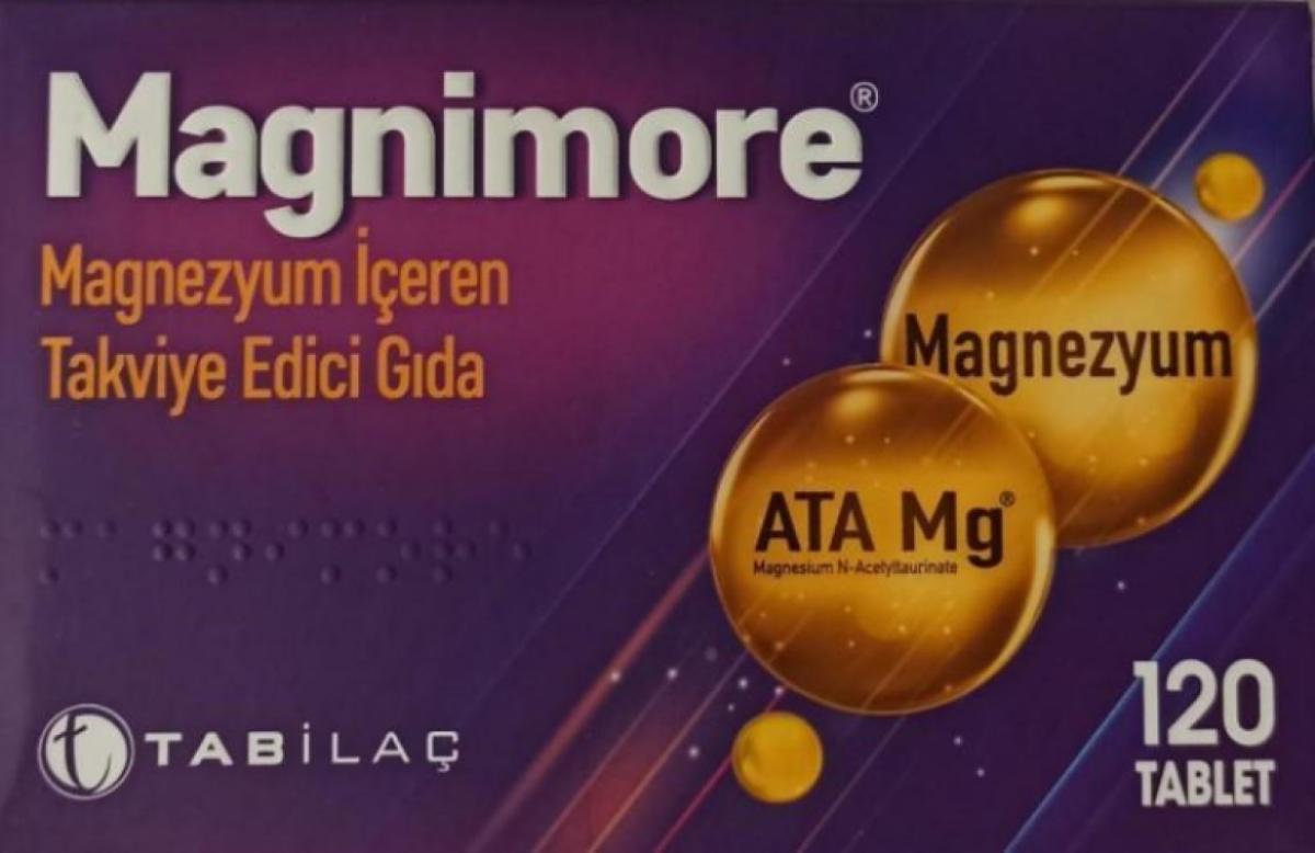 Tab İlaç Magnezyum Sade Unisex Vitamin 120 Tablet