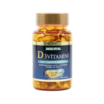 Aksu Vital Aromalı Unisex Vitamin 60 Kapsül