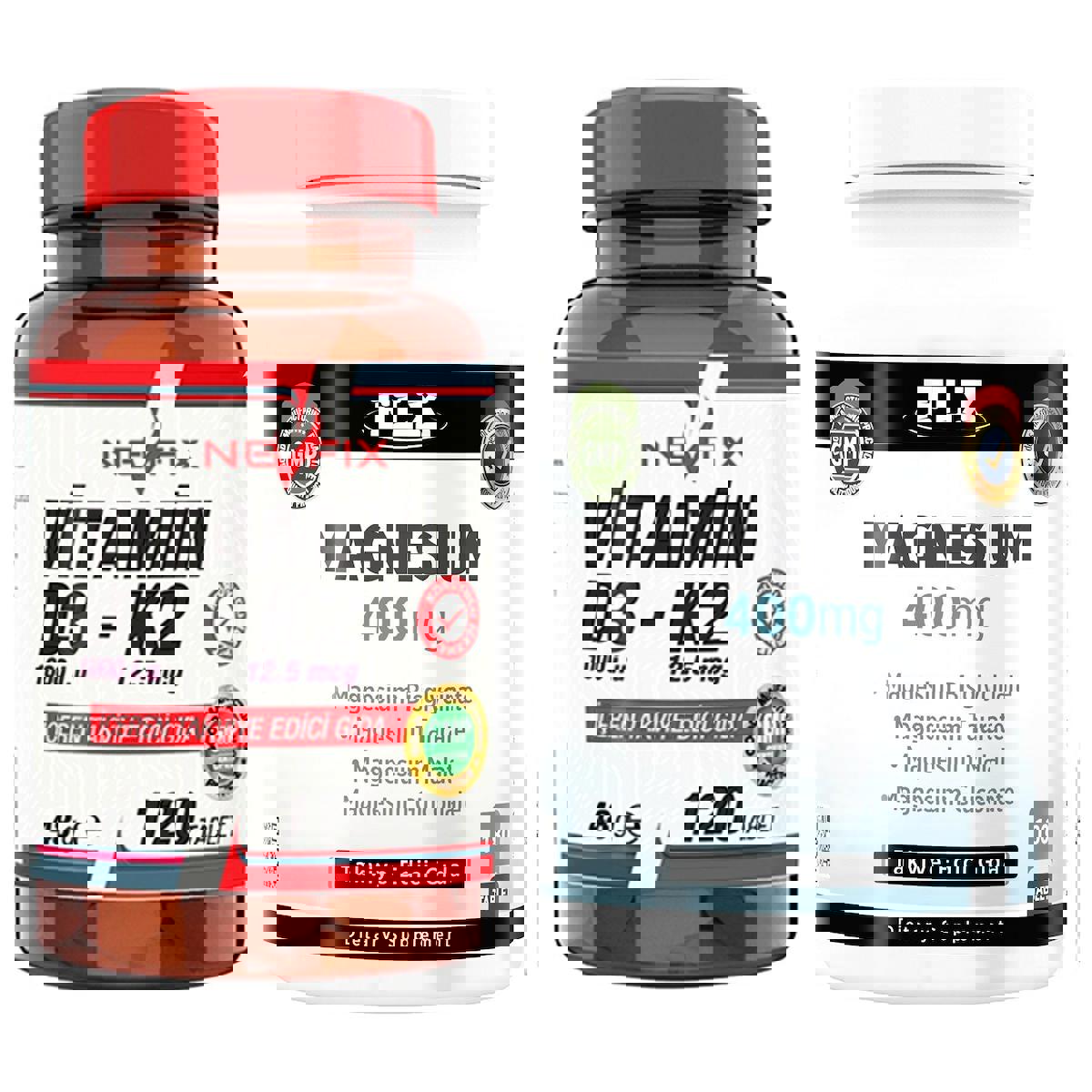 Flx Magnezyum Malat Aromasız Unisex Vitamin 180 - 120 Tablet